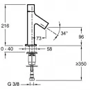 Комплект смесителей Jacob Delafon Talan E10089RU-CP + E10378RU-CP + E99898RU-CP