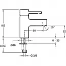 Комплект смесителей Jacob Delafon Cuff E45532-CP + E98298-CP + E99898RU-CP