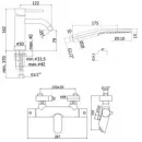 Комплект смесителей Paffoni Light KITLIG022CR120