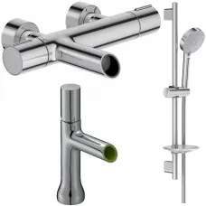 Комплект смесителей Jacob Delafon Toobi E8992-CP + E7329-CP + E99898RU-CP