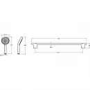 Комплект смесителей Jacob Delafon Kumin E99460-CP + E99447-CP + E99898RU-CP