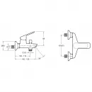 Комплект смесителей Jacob Delafon Lucien E20848-CP + E20849-CP
