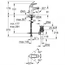 Комплект смесителей Grohe BauCurve 119760