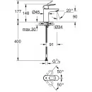Комплект смесителей Grohe BauLoop 23634000 + 23337000