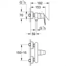 Комплект смесителей Grohe Eurosmart Cosmopolitan 32837000 + 32824000