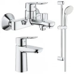 Комплект смесителей Grohe BauLoop 23603000 + 23337000 + 27853001