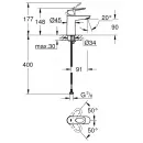 Комплект смесителей Grohe BauLoop 23603000 + 23337000 + 27853001