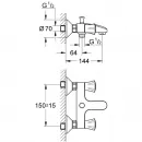 Комплект смесителей Grohe Costa L 25450001 + 21375001