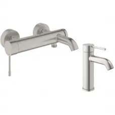 Комплект смесителей Grohe Essence New 33624DC1 + 23590DC1
