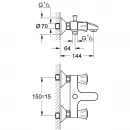 Комплект смесителей Grohe Costa L 25450001 + 21375001 + 27853001