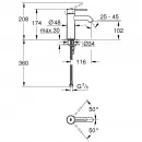 Комплект смесителей Grohe Essence New 33624GL1 + 23590GL1