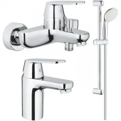 Комплект смесителей Grohe Eurosmart Cosmopolitan 32831000 + 32824000 + 27853001