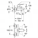 Комплект смесителей Grohe Eurosmart Cosmopolitan 32831000 + 32824000 + 27924001