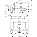 Комплект смесителей Hansgrohe Metris 31480000 + 31084000