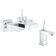 Комплект смесителей Grohe Eurocube Joy 23666000 + 23656000