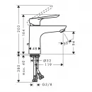 Комплект смесителей Hansgrohe Logis E SETLOGISE100D
