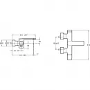 Комплект смесителей Jacob Delafon Composed E73095-CP + E73050-CP