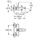 Комплект смесителей Grohe Eurodisc Joy 23431000 + 23425000