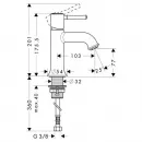 Комплект смесителей Hansgrohe Talis Classic 14140000 + 14118000