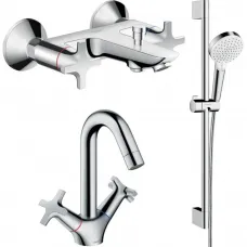Комплект смесителей Hansgrohe Logis Classic 71240000 + 71270000 + 26532400
