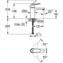 Комплект смесителей (3 в 1) Grohe Eurosmart Cosmopolitan EUROSMARTCOSMOSET2