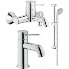 Комплект смесителей (3 в 1) Grohe BauClassic 124404