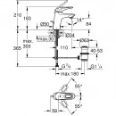 Комплект смесителей (3 в 1) Grohe Eurostyle New 124416