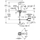 Комплект смесителей Grohe Grandera 23316000 + 23303000