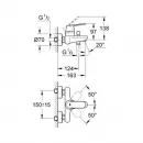 Комплект смесителей (3 в 1) Grohe Eurosmart Cosmopolitan 121655