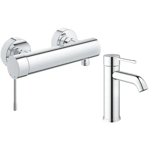 Комплект смесителей Grohe Essence New 33636001 + 23590001
