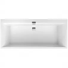 Квариловая ванна 170x75 см альпийский белый Villeroy & Boch Squaro Edge 12 UBQ170SQE2DV-01