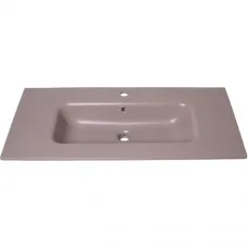 Раковина Plumberia Selection IXO XO081FTT 81x46 см, накладная, бежевый матовый