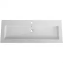 Раковина Cezares CZR-8070-120 121x46 см, накладная, белый