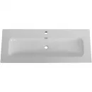 Раковина Cezares Eco CZR-8073-120 121x46 см, накладная, белый