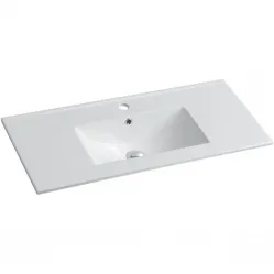 Раковина Vincea VBS-13990S1 91x39,5 см, накладная, белый
