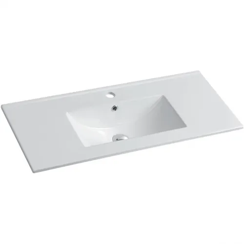 Раковина Vincea VBS-13990S1 91x39,5 см, накладная, белый