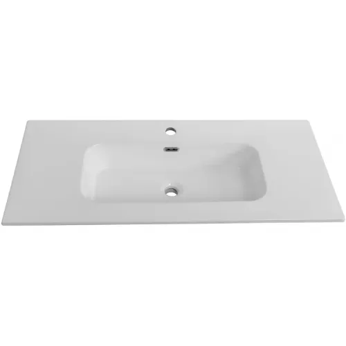 Раковина Cezares Duet CZR-8095-100 101x46 см, накладная, белый