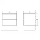 Раковина 60x48 см BelBagno Luce BB600AB