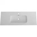 Раковина Cezares Duet CZR-8095-120 121x46 см, накладная, белый