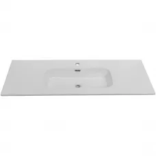 Раковина Cezares Duet CZR-8095-120 121x46 см, накладная, белый