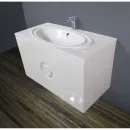 Раковина 100x50 см BelBagno Onda BB1000/500-LV-MR-OND