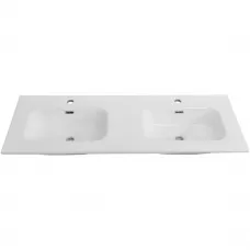 Раковина Cezares Duet CZR-8095-120-2 121x46 см, накладная, белый