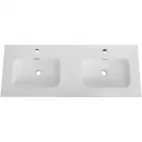 Раковина Cezares Duet CZR-8095-120-2 121x46 см, накладная, белый