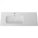 Раковина Cezares Duet CZR-8095-120-L 121x46 см L, накладная, белый