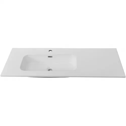 Раковина Cezares Duet CZR-8095-120-L 121x46 см L, накладная, белый