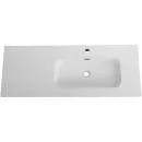 Раковина Cezares Duet CZR-8095-120-R 121x46 см R, накладная, белый
