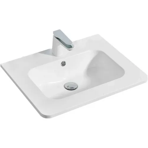Раковина Vincea VCB-1A600W 60x48 см, накладная, белый