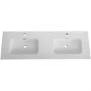 Раковина Cezares Duet CZR-8095-140-2 141x46 см, накладная, белый