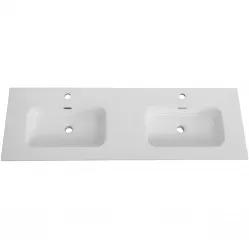 Раковина Cezares Duet CZR-8095-140-2 141x46 см, накладная, белый