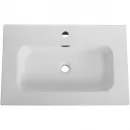 Раковина Cezares Duet CZR-8095-70 71x46 см, накладная, белый